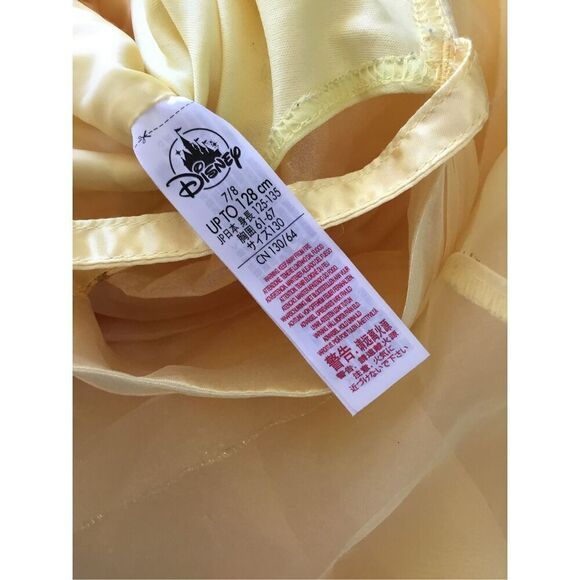 NEW Disney Store Kids Girls 7/8 Belle Costume - Picture 11 of 11